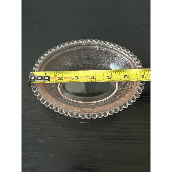 Rare VTG Indiana Glass Pale Pink Peach Glass Hen on Nest Candy Dish Granny-Core - Picture 12 of 14